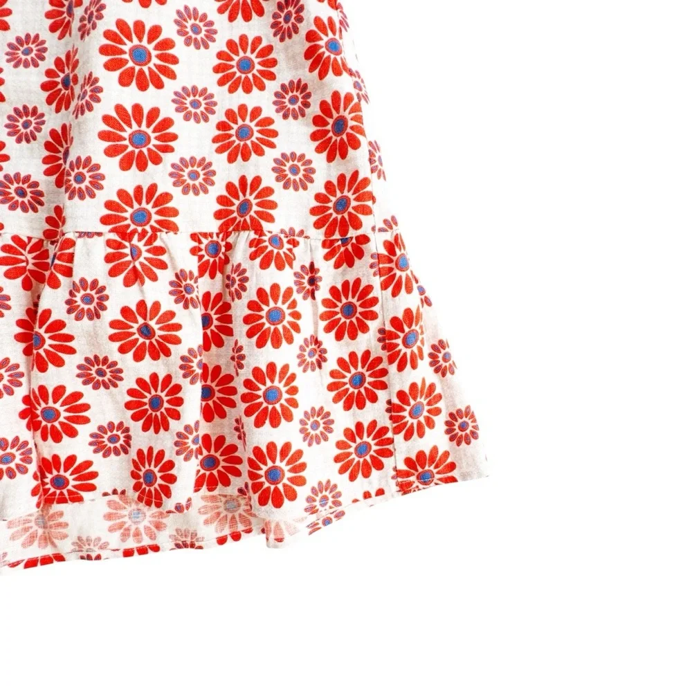 RHODE Mariana Linen Mini Dress | 2 - Picture 8 of 12